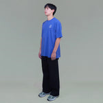 BUSINESS AS USUAL TEE BLUE