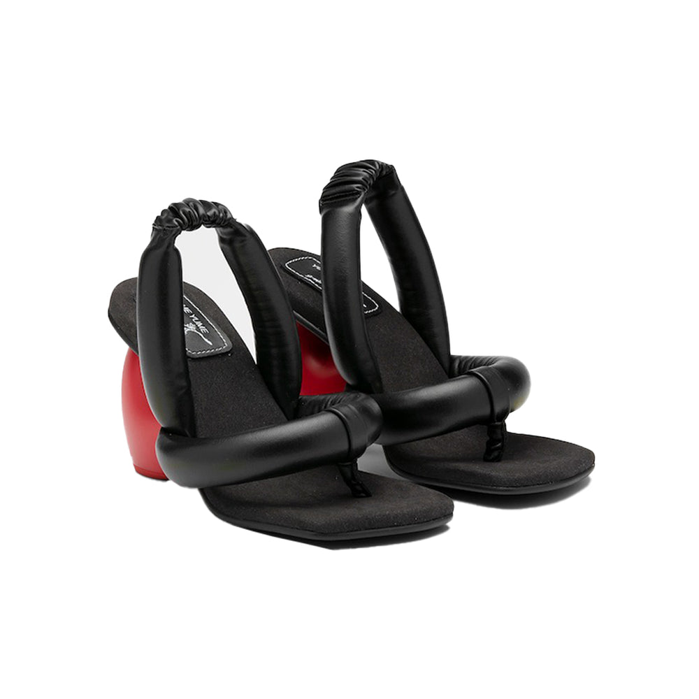 
            
                Load image into Gallery viewer, LOVE HEEL BLACK / RED
            
        