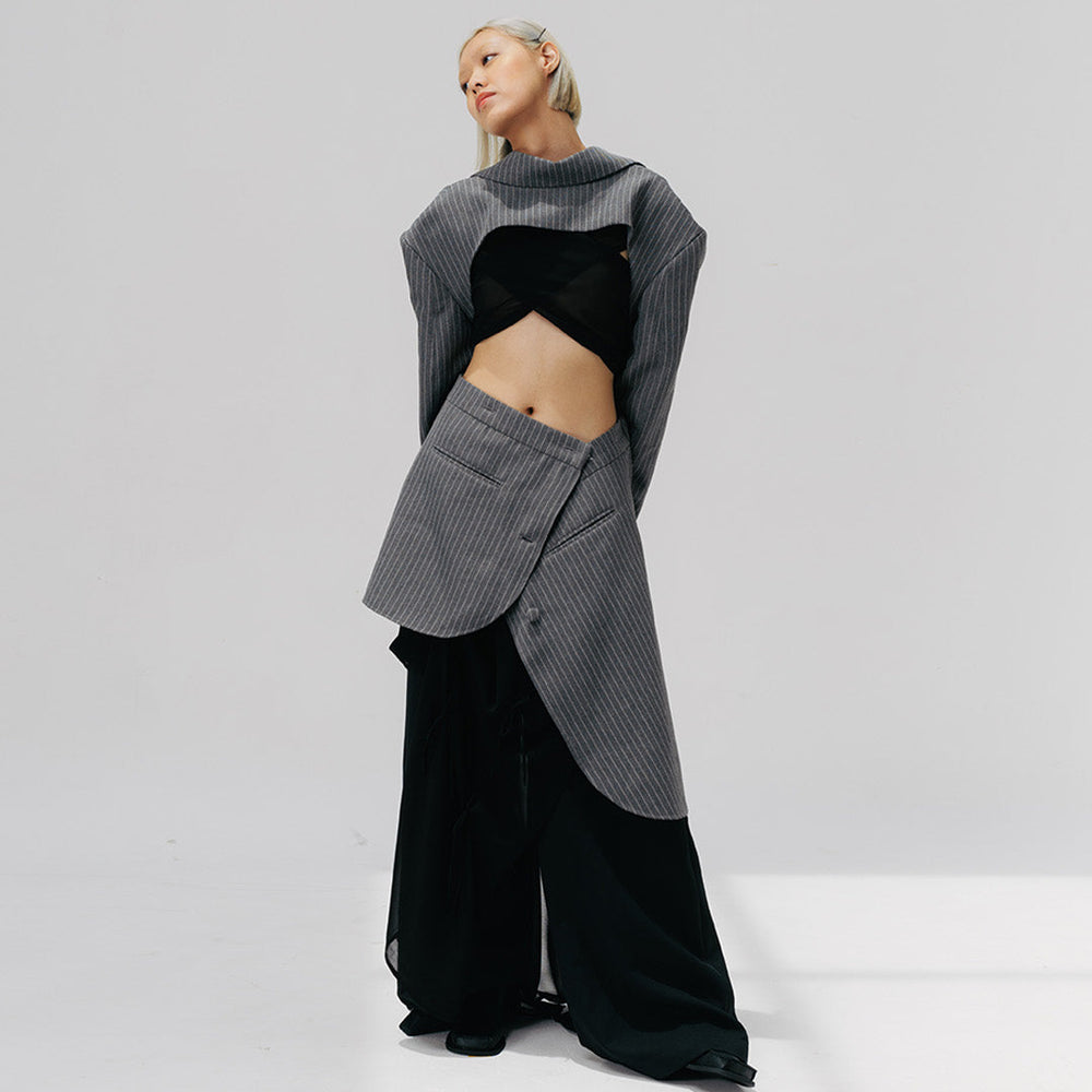 18:00 PM Blazer Grey