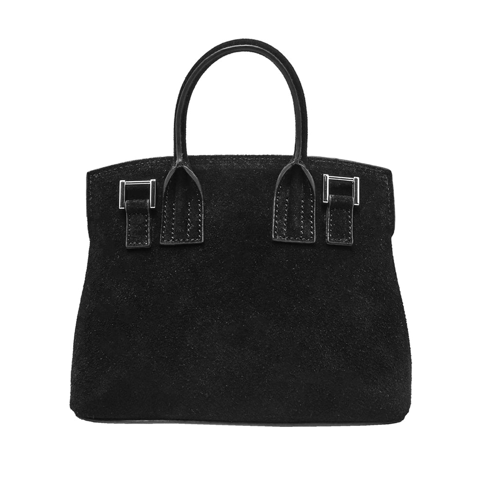 MINI ACE BAG SUEDE BLACK