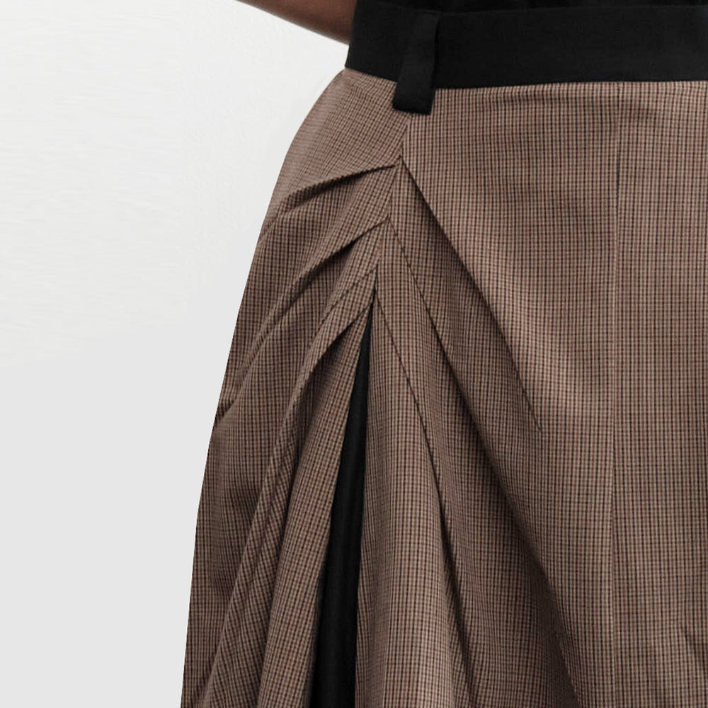 Omra Trappy Skirt Brown Black