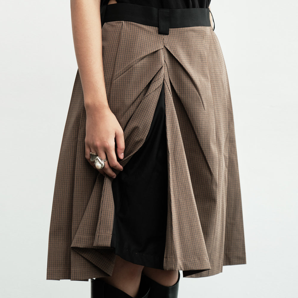 Omra Trappy Skirt Brown Black