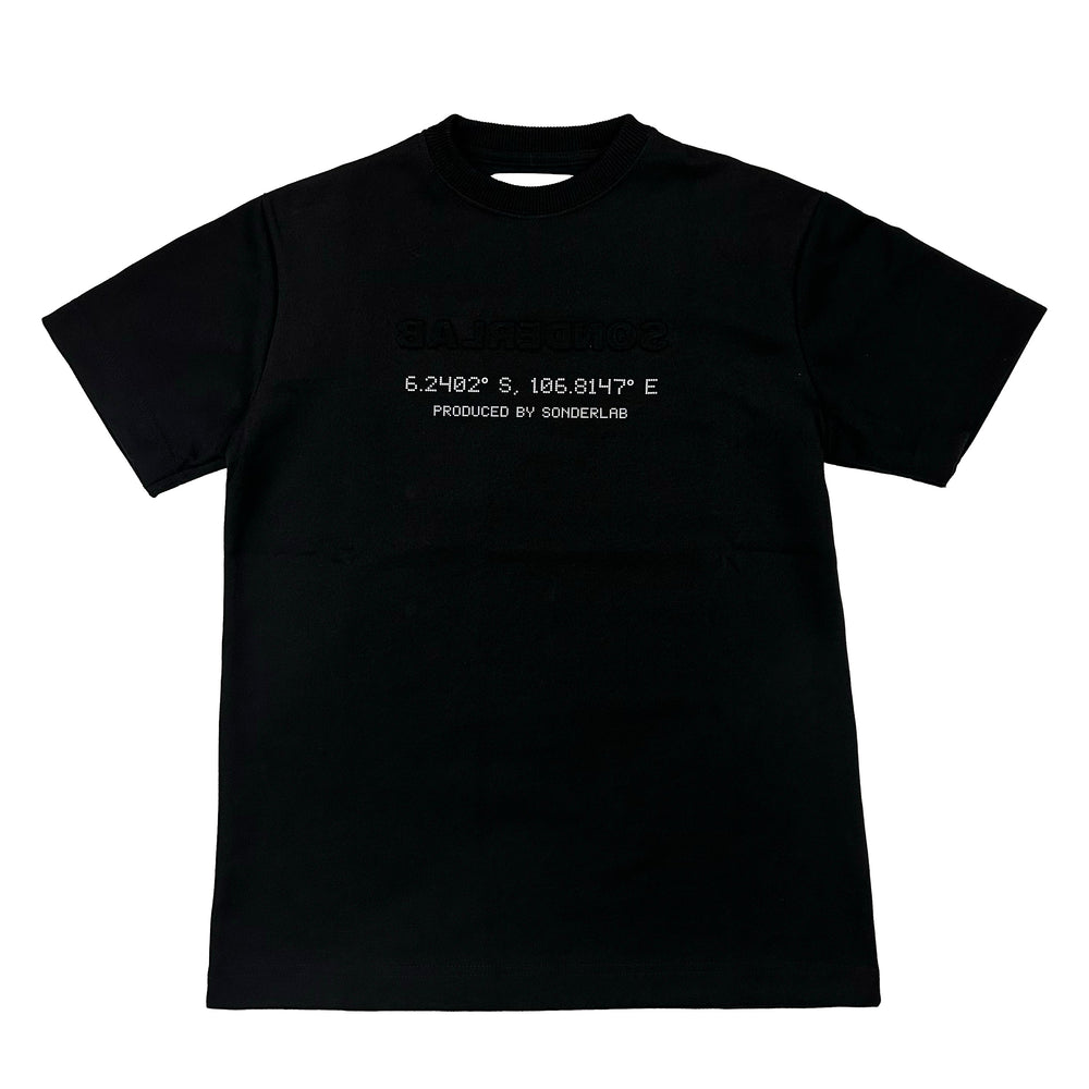 BOXY CREW T-SHIRT BLACK