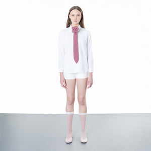 Rosette Tie Pink