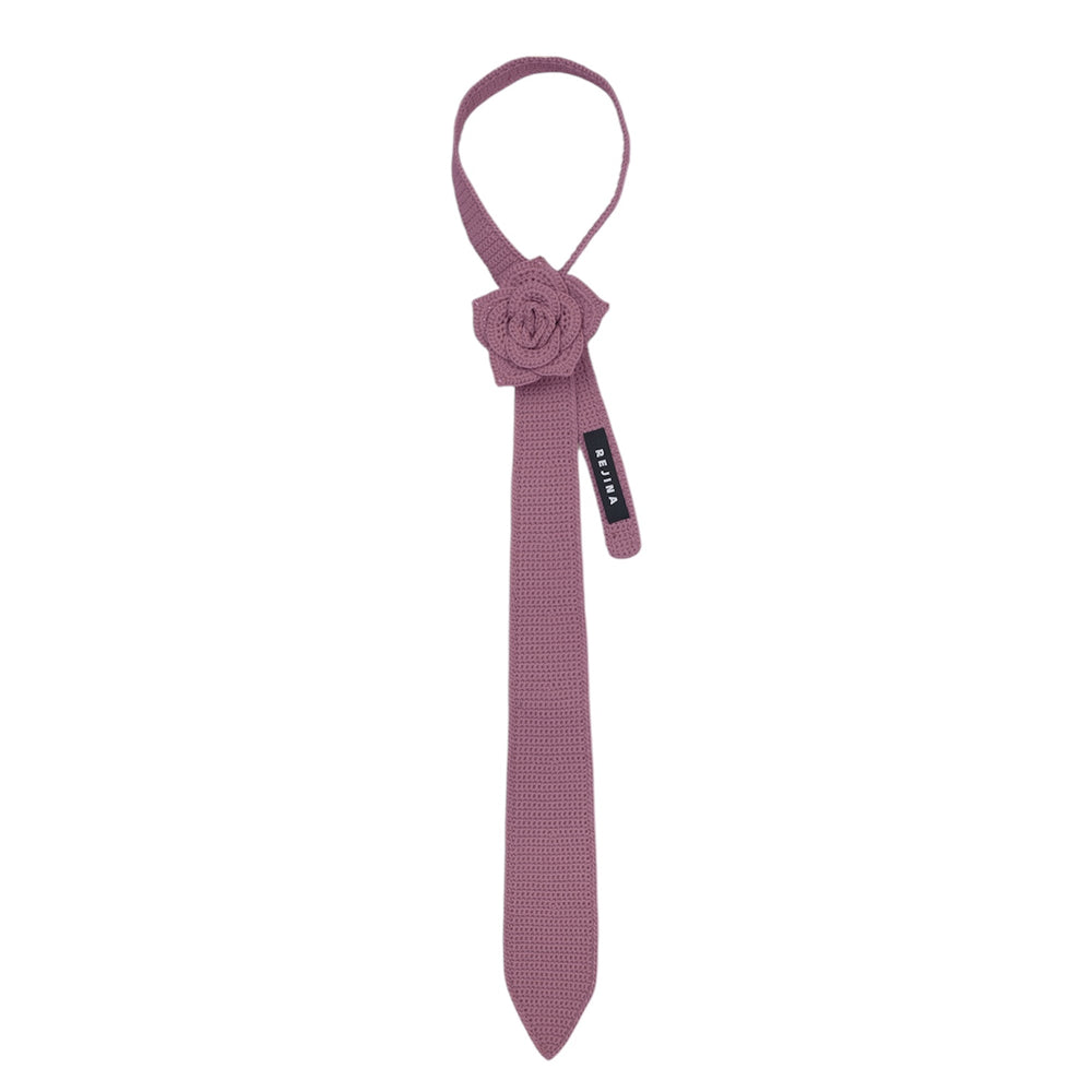 Rosette Tie Pink
