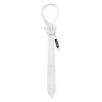 Rosette Tie White