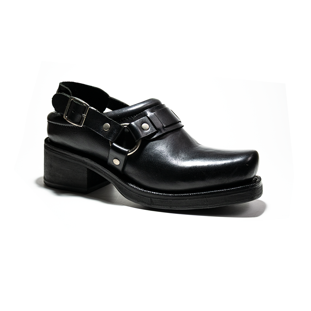 HARNESS MULES BLACK