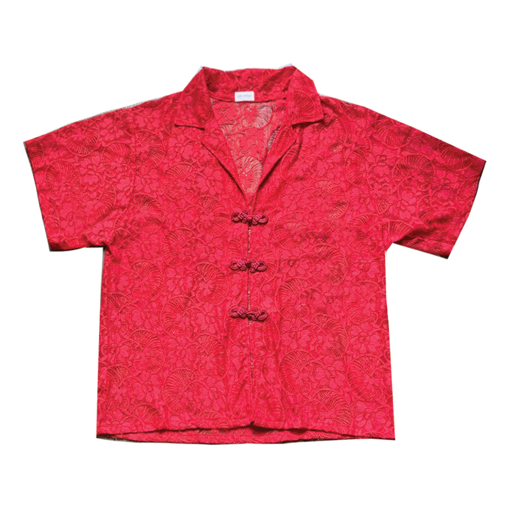 
            
                Load image into Gallery viewer, Leung Lace Outer Red
            
        