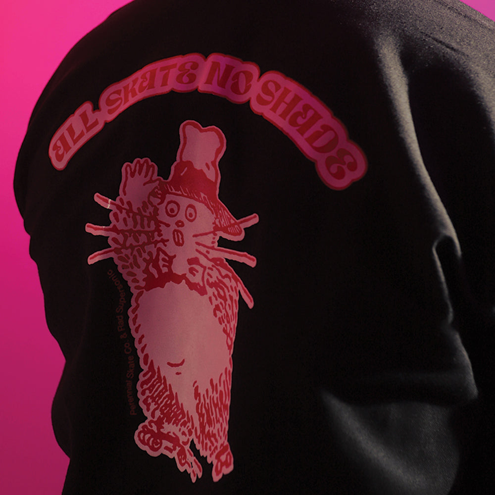 ROLLER CAT BOWLING SHIRT BLACK