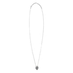 Anthurium Clarinevium Necklace Silver