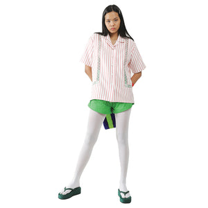 Minuit Mercredi Green Satin