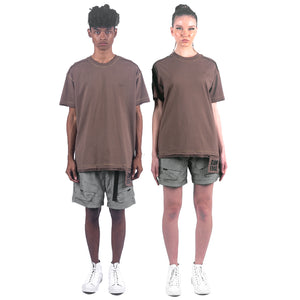 OLIVE RAW EDGE TSHIRTS OLIVE