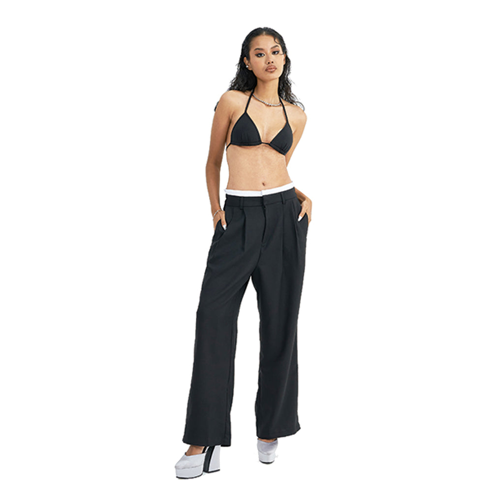Stone Pants Black / White