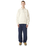 Half Zip Polo Sweatshirt Natural