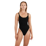 Brooklyn Ribbed One-piece BLACK