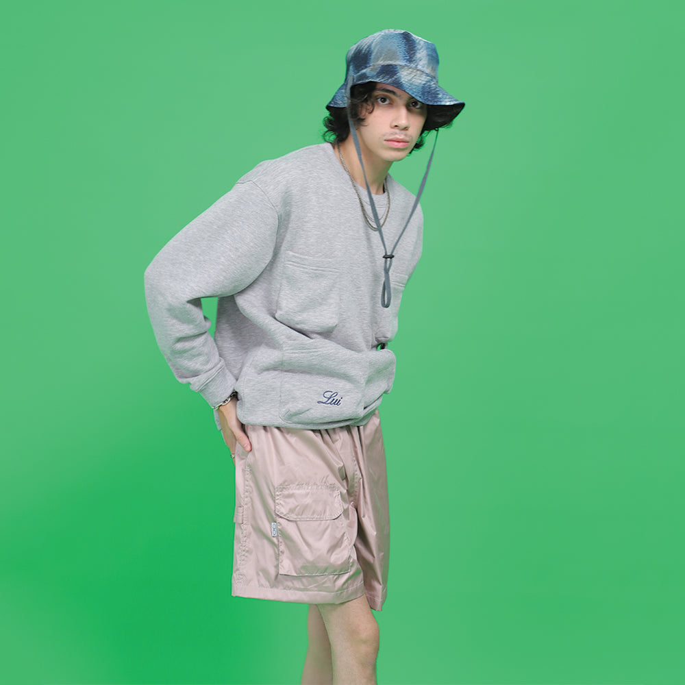 Utility Shorts Pale Pink