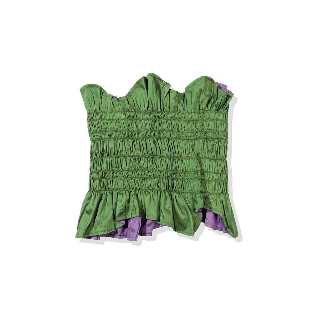 Reversible Top Green Purple