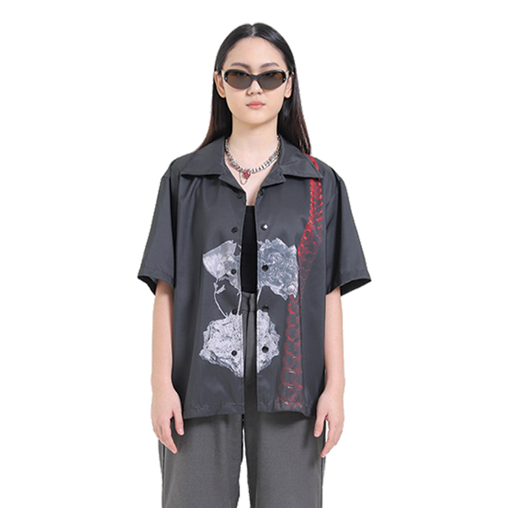 Nix Shirt Black - Sonderlab X Aesthetic Pleasure