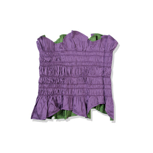 Reversible Top Green Purple