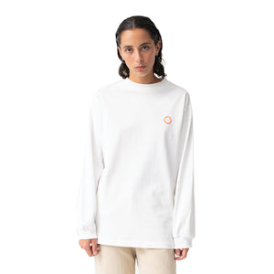 Titanic Tits Longsleeve Tee White