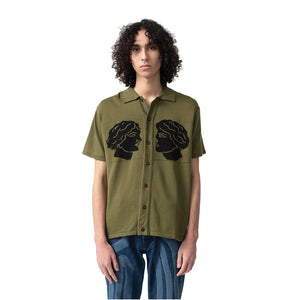 Cum And Cummer Shirt Olive Green