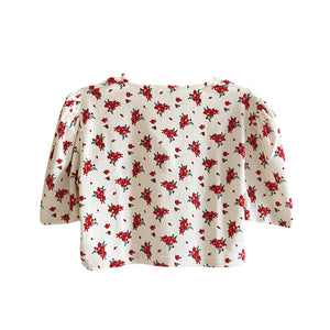 
            
                Load image into Gallery viewer, Rose Ss Cardi White
            
        