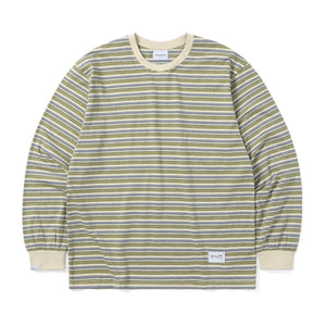 Striped L/S Tee Ivory