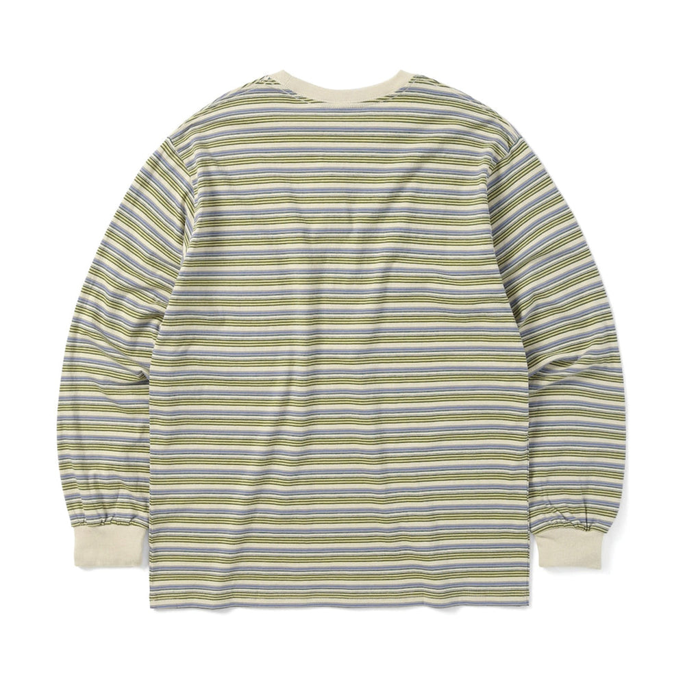 Striped L/S Tee Ivory