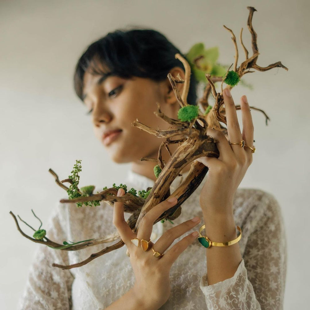 Nandini Ring In Brown