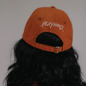 
            
                Load image into Gallery viewer, Orange Blossom Baseball Cap Orange
            
        