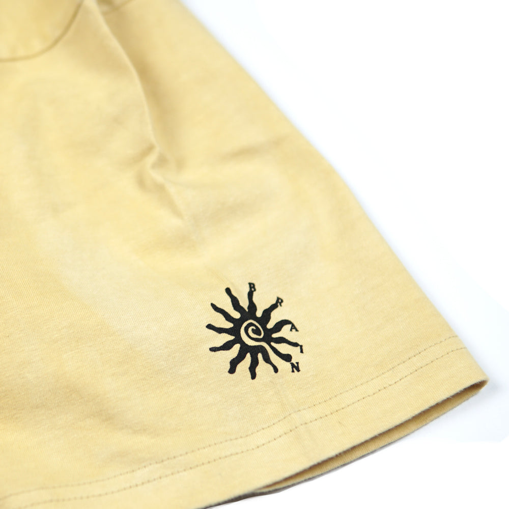 Noise Pollution T-Shirt Yellow Wash