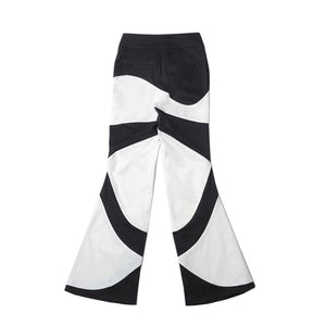 Kate V-Line Dreamwave Pants Black & White