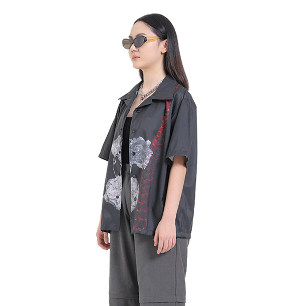 Nix Shirt Black - Sonderlab X Aesthetic Pleasure