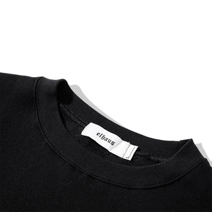 Flare Crewneck Black