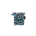 Puffy Earbuds Case Sky Trippy Checker