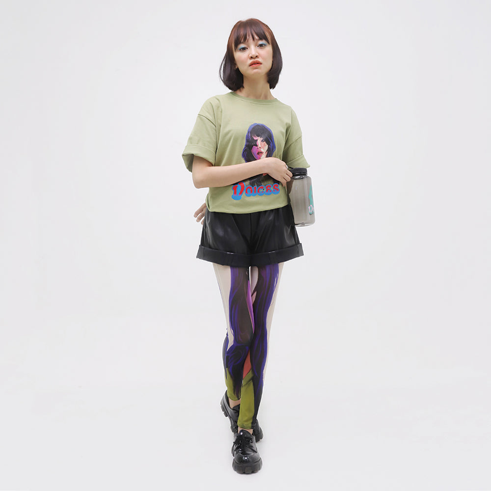 Star Girl Tights Socks Multicolor