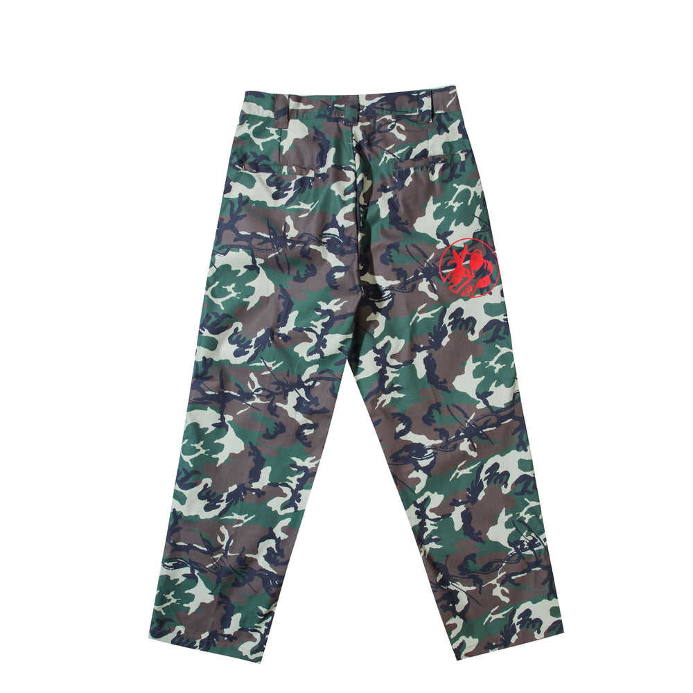 
            
                Load image into Gallery viewer, Camo Barb Wire Long Pants Camo
            
        