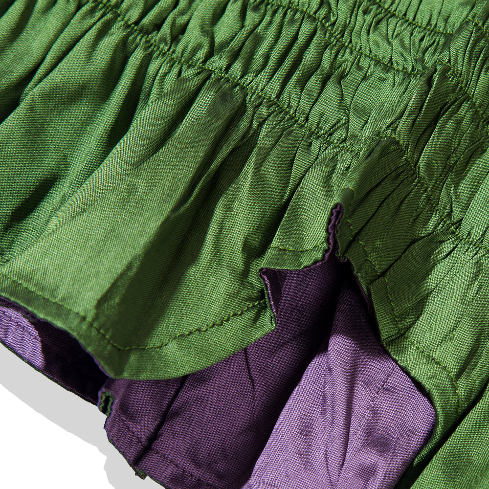 Reversible Top Green Purple