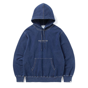 Indigo Dyed Hoodie Indigo