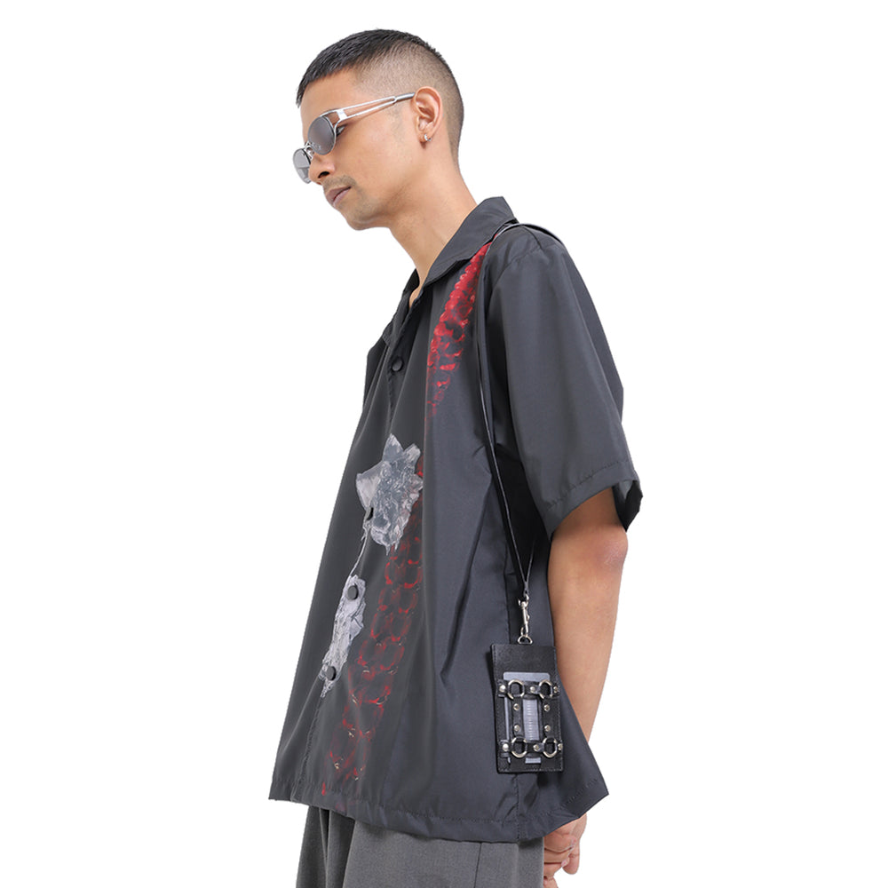 Post Lanyard Black - Sonderlab X Aesthetic Pleasure