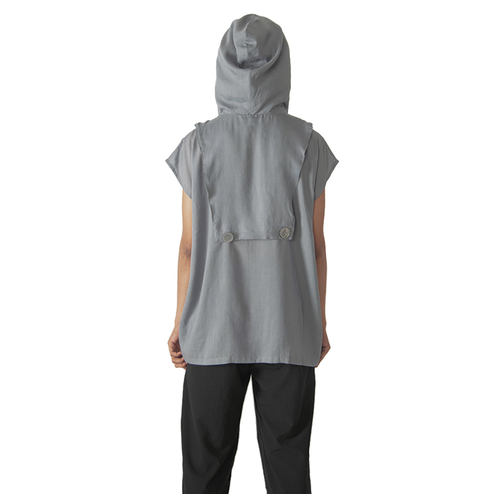 
            
                Load image into Gallery viewer, Space Hoodie Top Light Grey
            
        