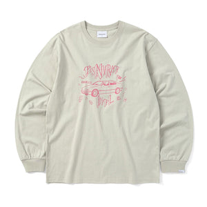 TISNVRAT Car L/S Tee Stone