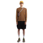 Long Sleeve Neo Basho Tee Mulch Brown