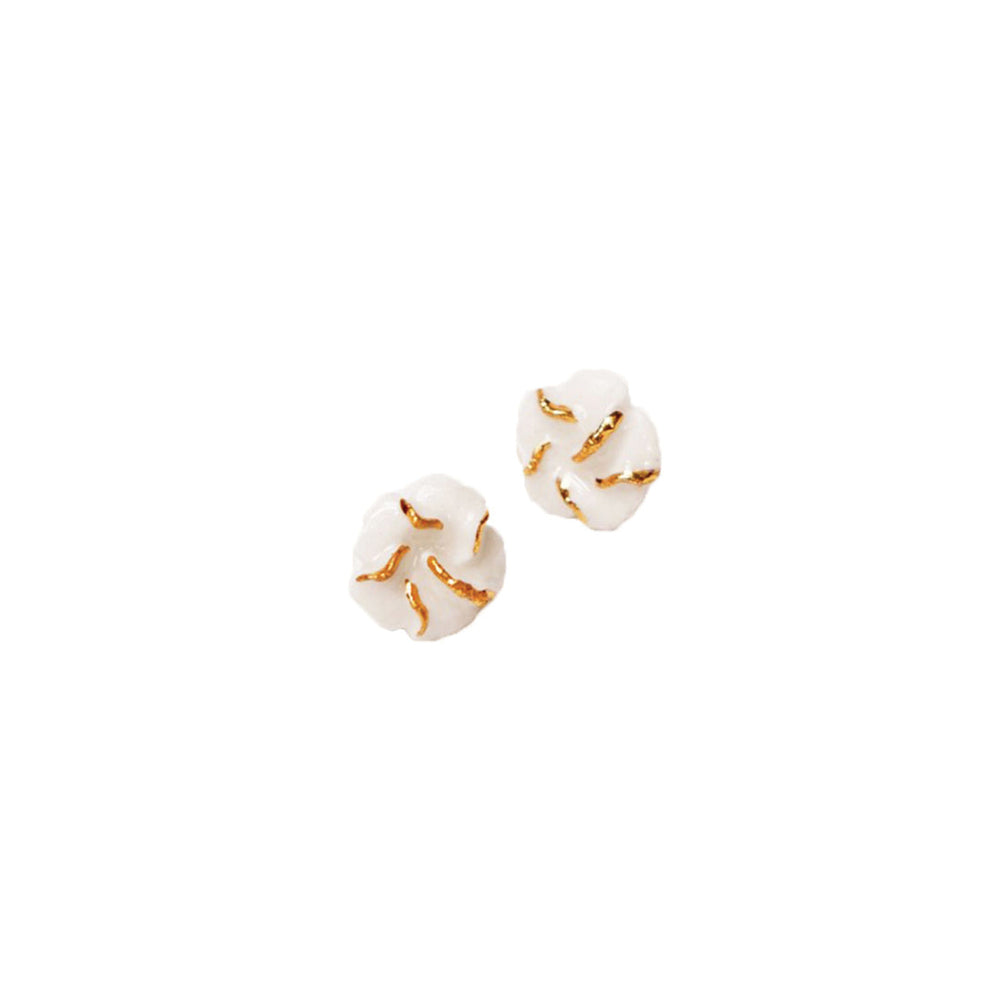Tale Of Iris - Mini Jude Earring White