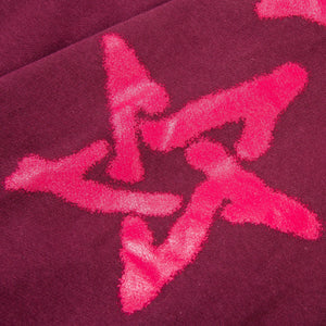 Star Symbol Sweatpants Red