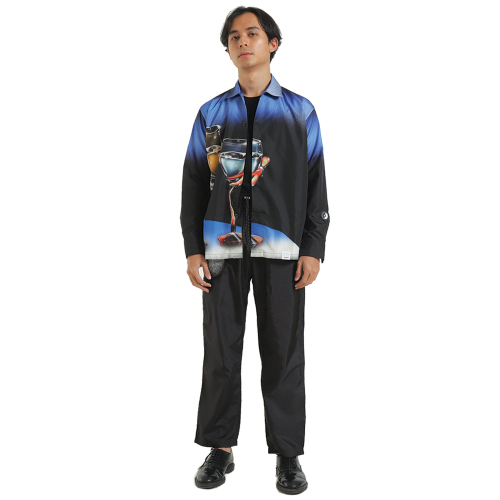 Buggy Nylon Divine Trouser Black/Blue - Sonderlab x TAKA