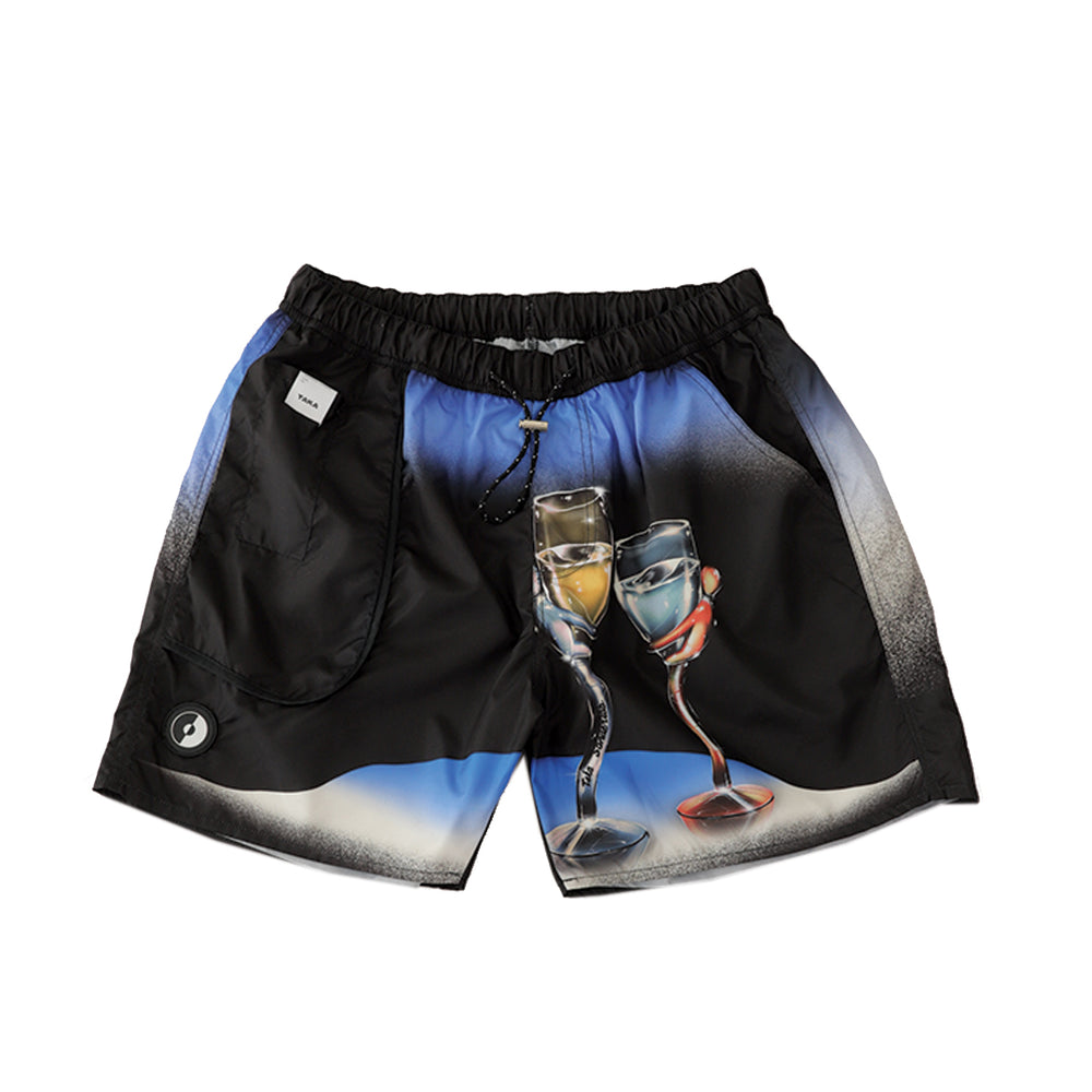 Buggy Nylon Divine Short Black/Blue - Sonderlab x TAKA