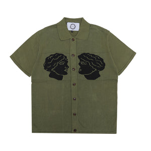 Cum And Cummer Shirt Olive Green