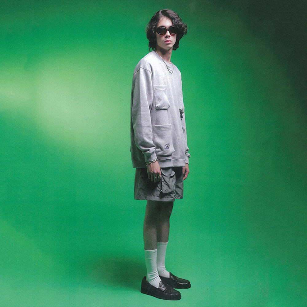 Utility Shorts Blue Sage