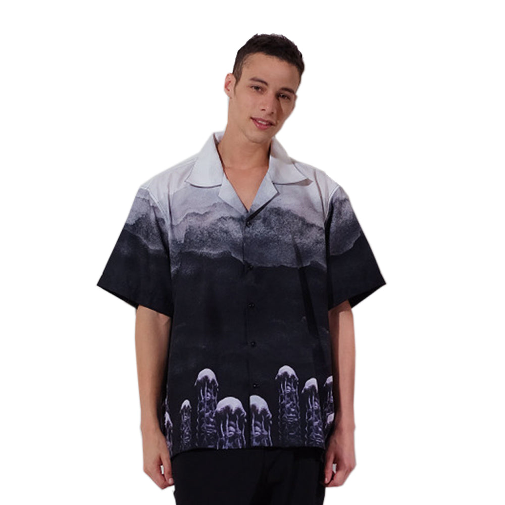 
            
                Load image into Gallery viewer, Jellyfish Everyday Shirt Black White
            
        